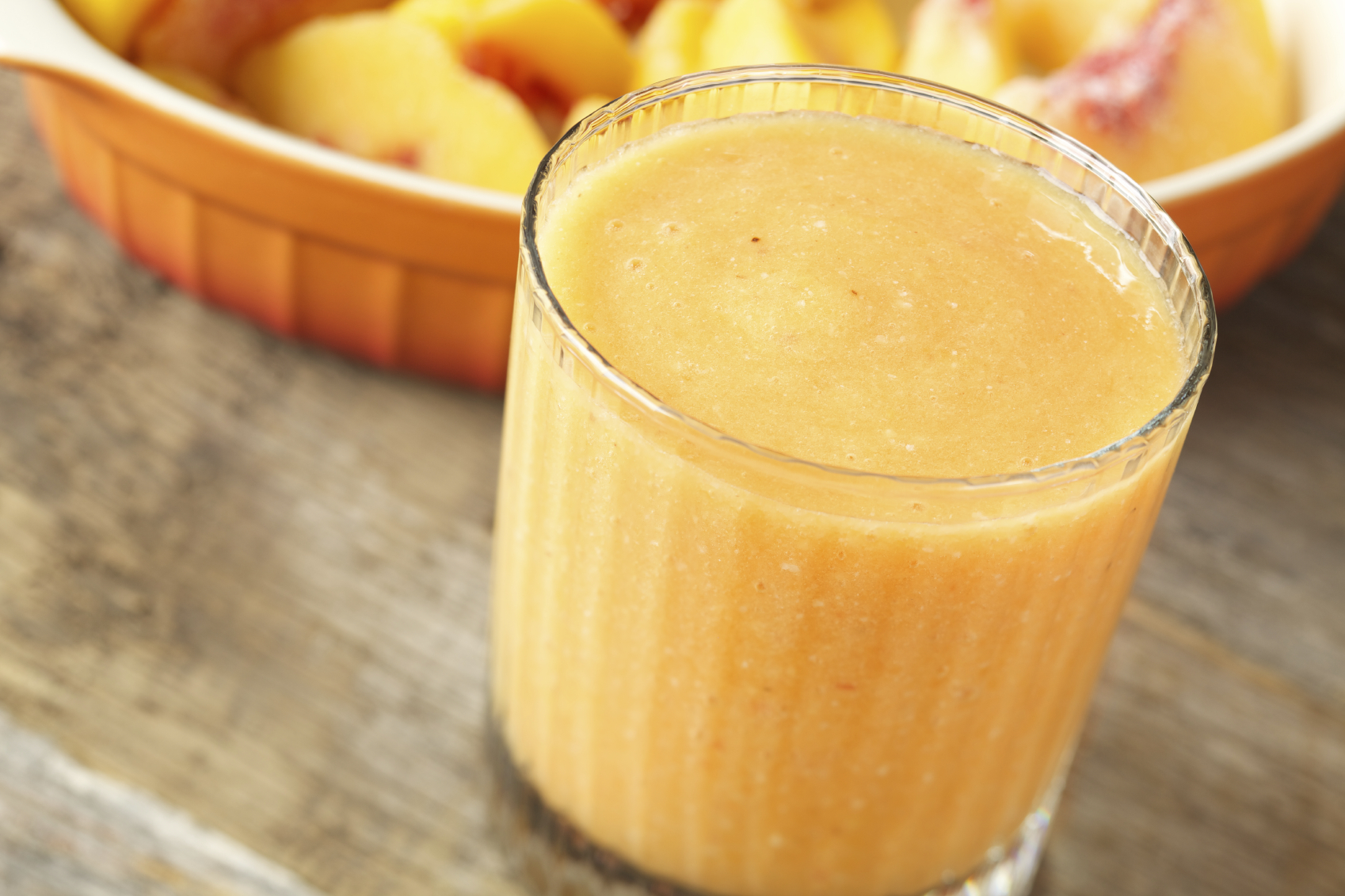 Batido de melocotón Batido de melocotón