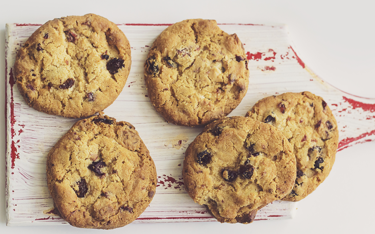 Galletas de arándanos 