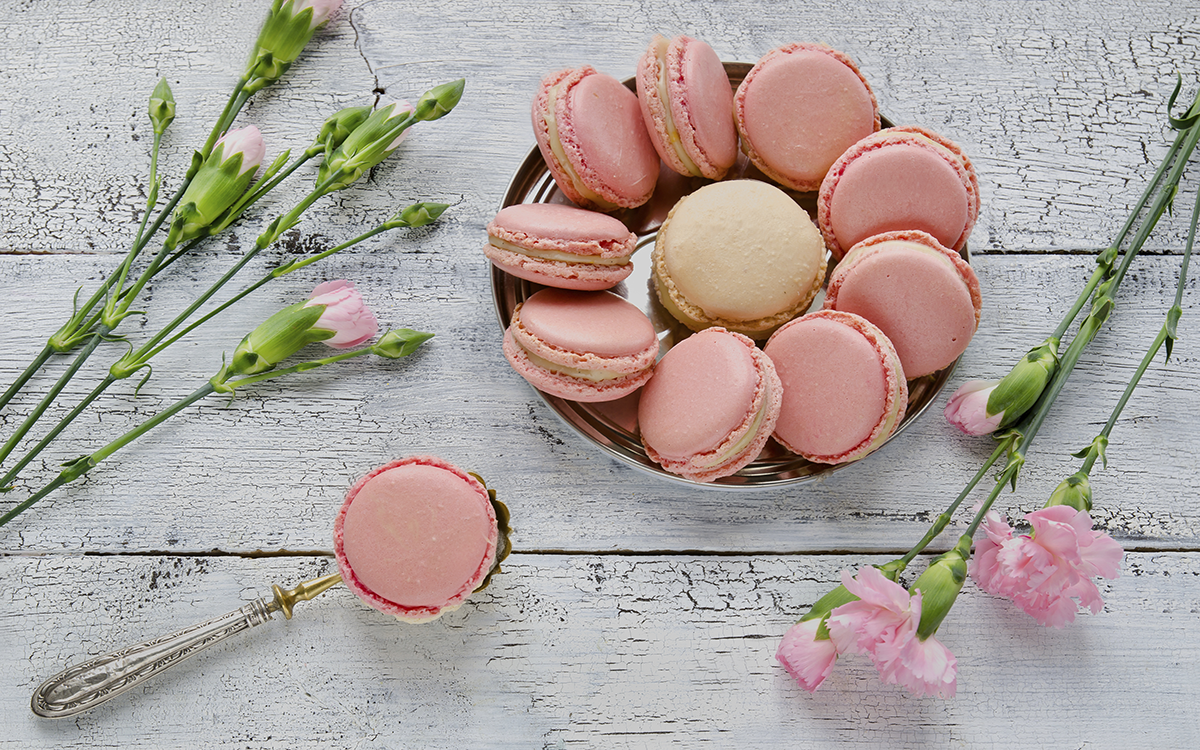 Macarons de castañas