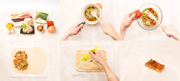 Empanada de atún y mejillones