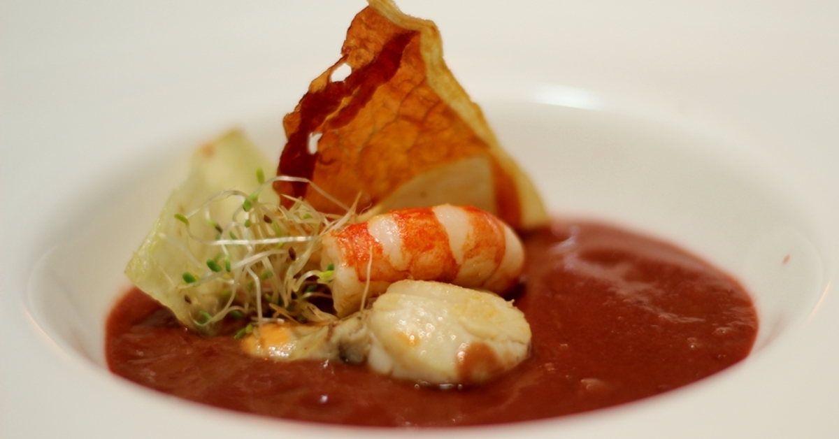 Salmorejo de cerezas