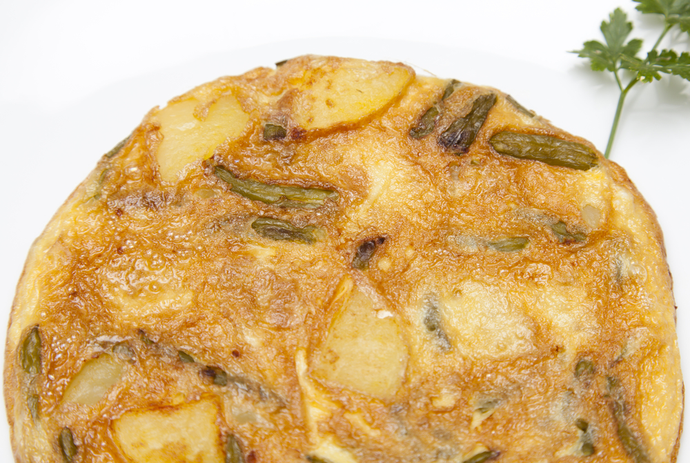 Tortilla de judías verdes y patatas