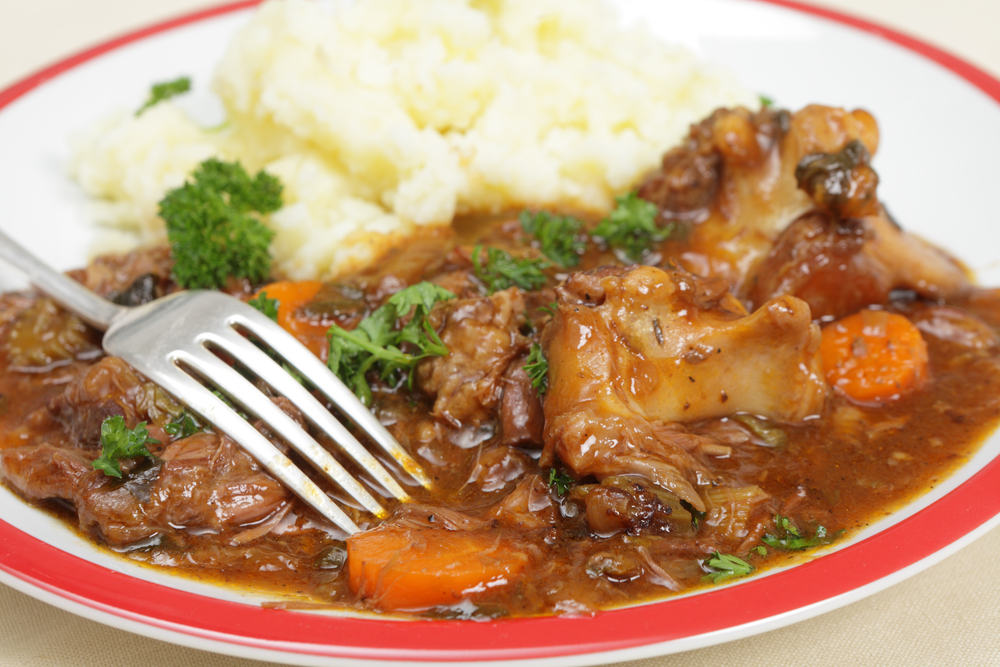 Rabo de ternera al vino de rioja