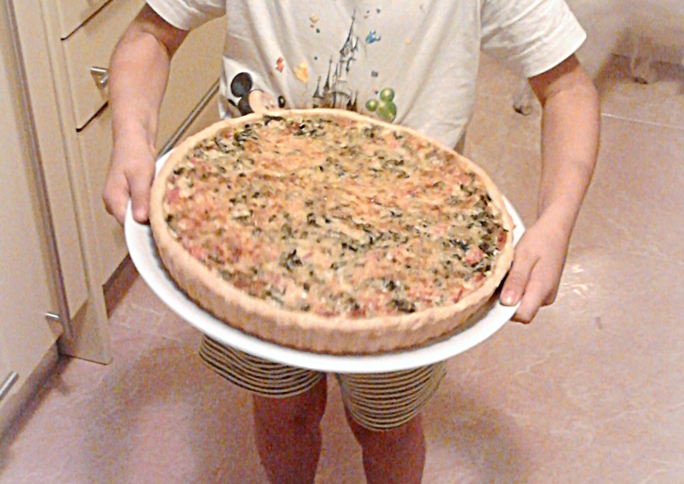 QUICHÉ DE ESPINACAS