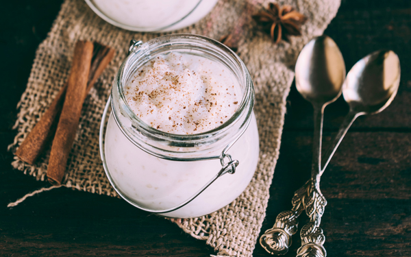 arroz con leche de almendras