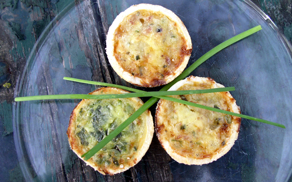 mini quiches variadas