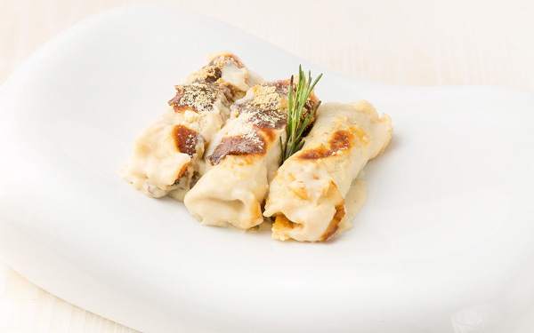 canelones de rabo de toro