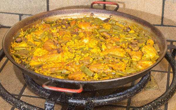 paella valenciana autentica