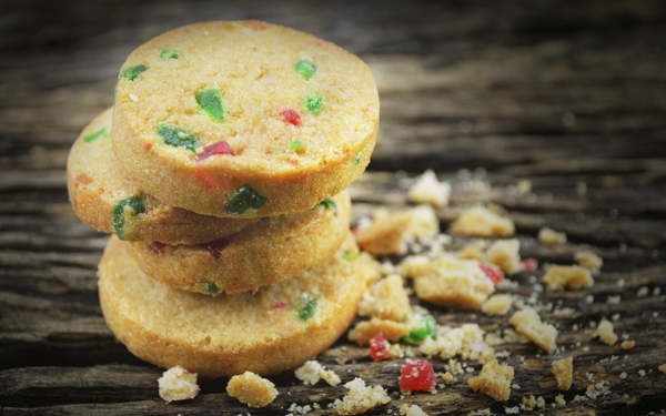 Galletas cookies con frutas