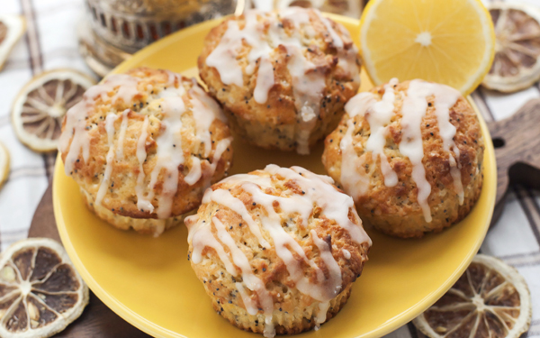 poppy muffin de limon