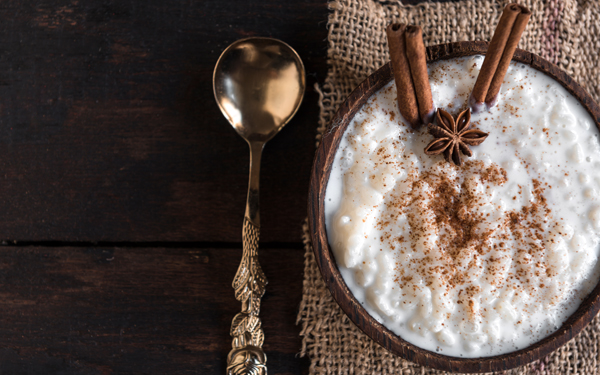 arroz con leche sin lactosa