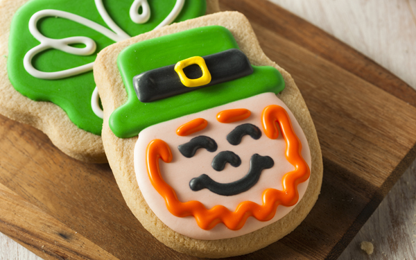 galletas de san patricio