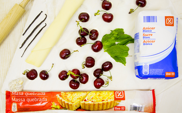 tarta de cerezas