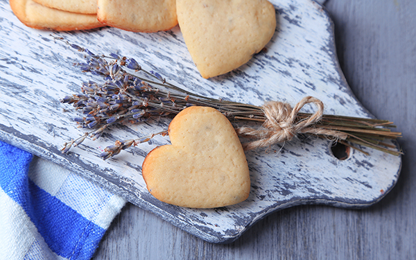 galletas de lavanda