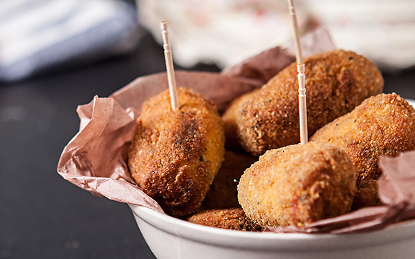 croquetas de cecina