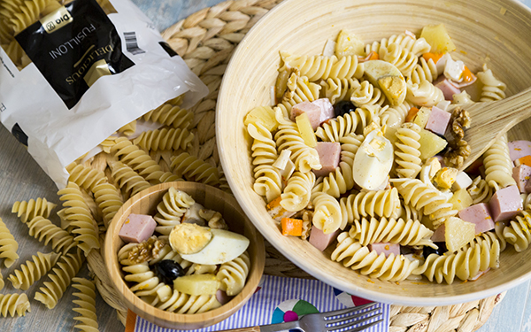 Ensalada de pasta con pavo y piña - vídeo receta | Recetas DIA