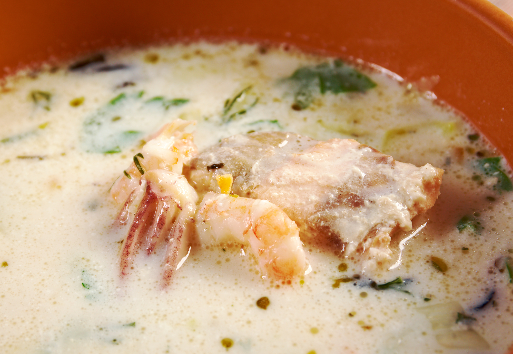 Crema de pescado