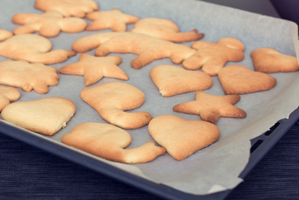 Galletas de mantequilla y almendra