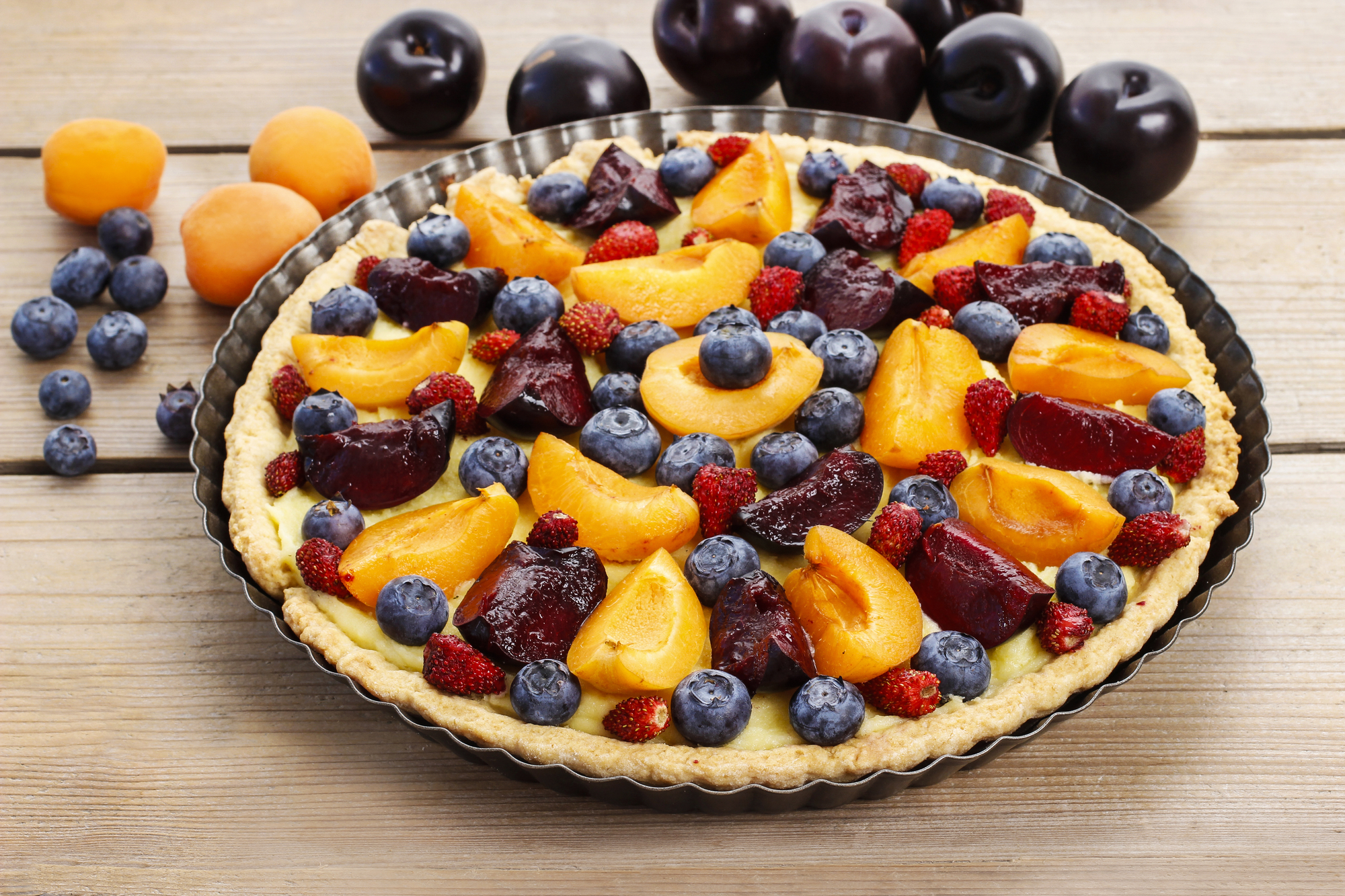 Pastel de frutas 