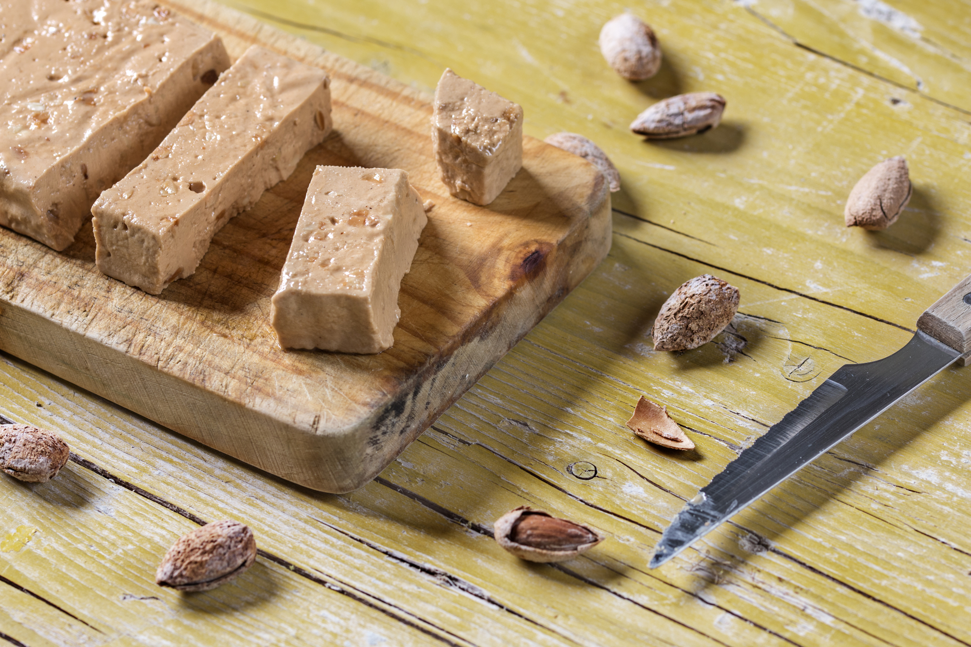 Turrón a la piedra