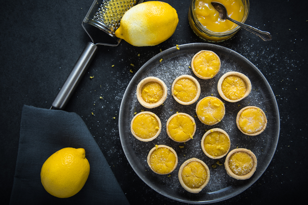 Crema pastelera con ralladura de limón