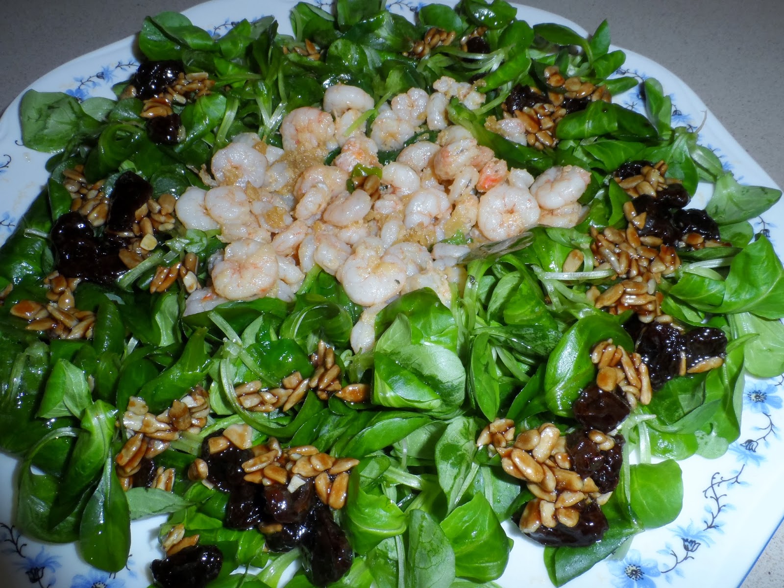 Ensalade de Langostinos Tibia