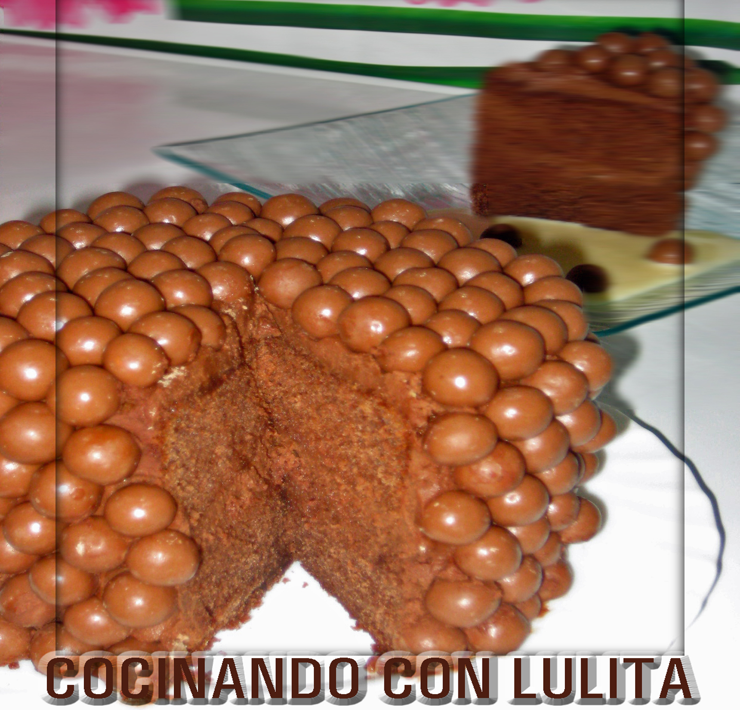 TARTA DE TRUFA MALTEADA