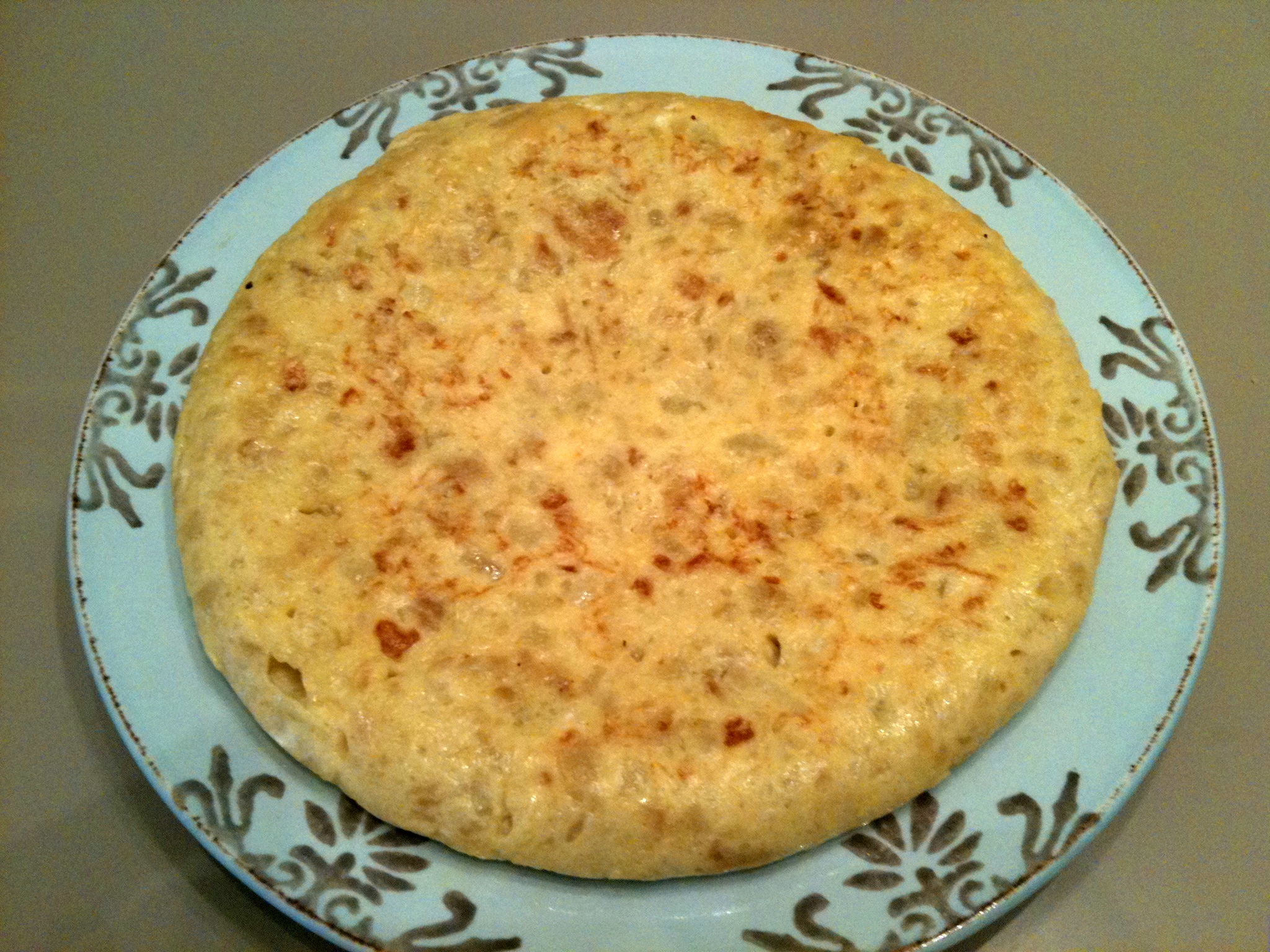 TORTILLA DE PATATAS AL MICROONDAS