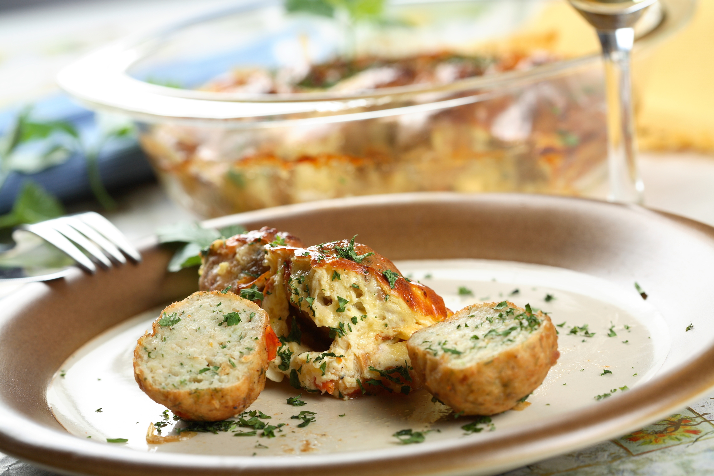 Albóndigas de bacalao con piñones