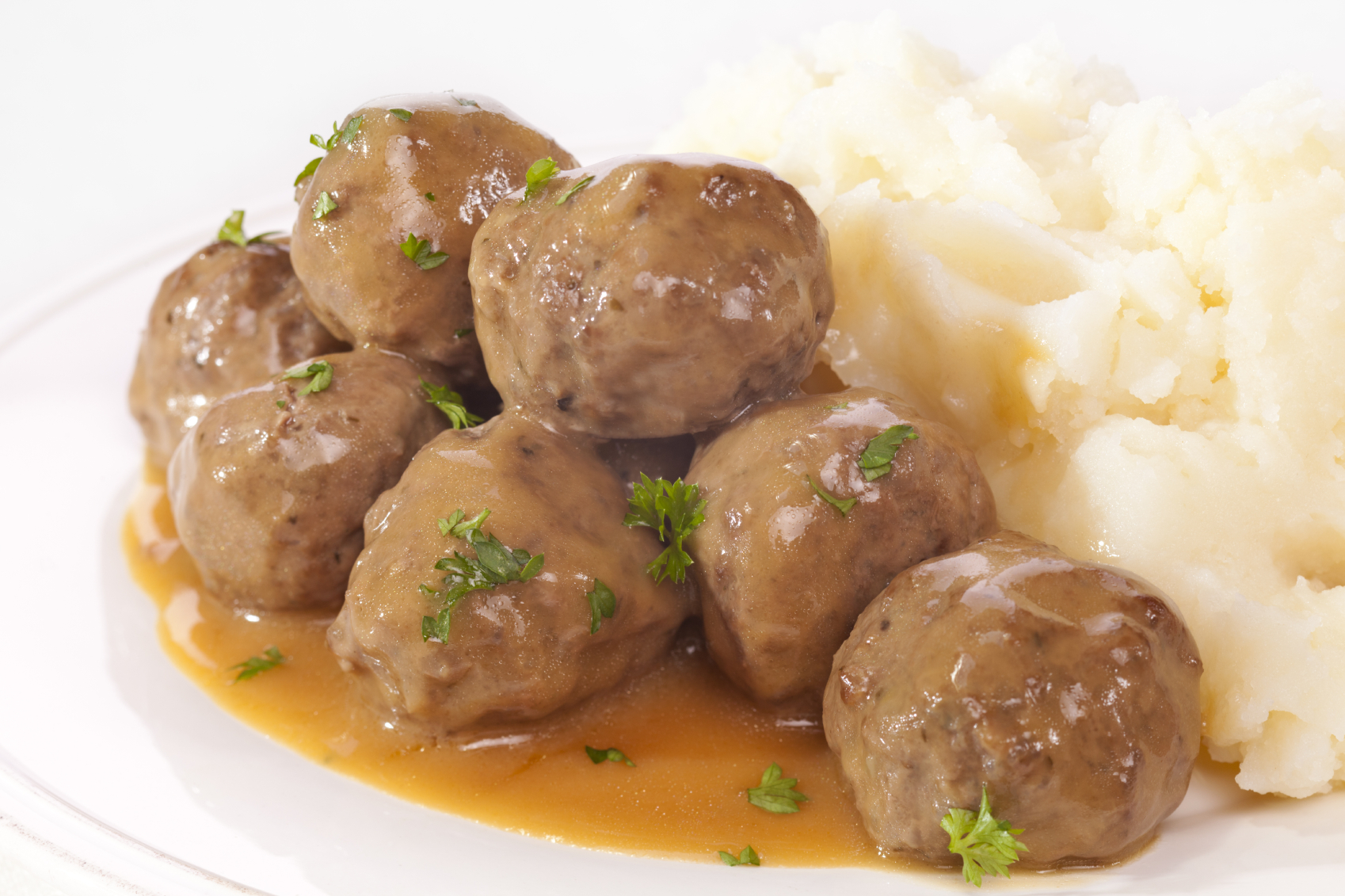 Albóndigas con puré