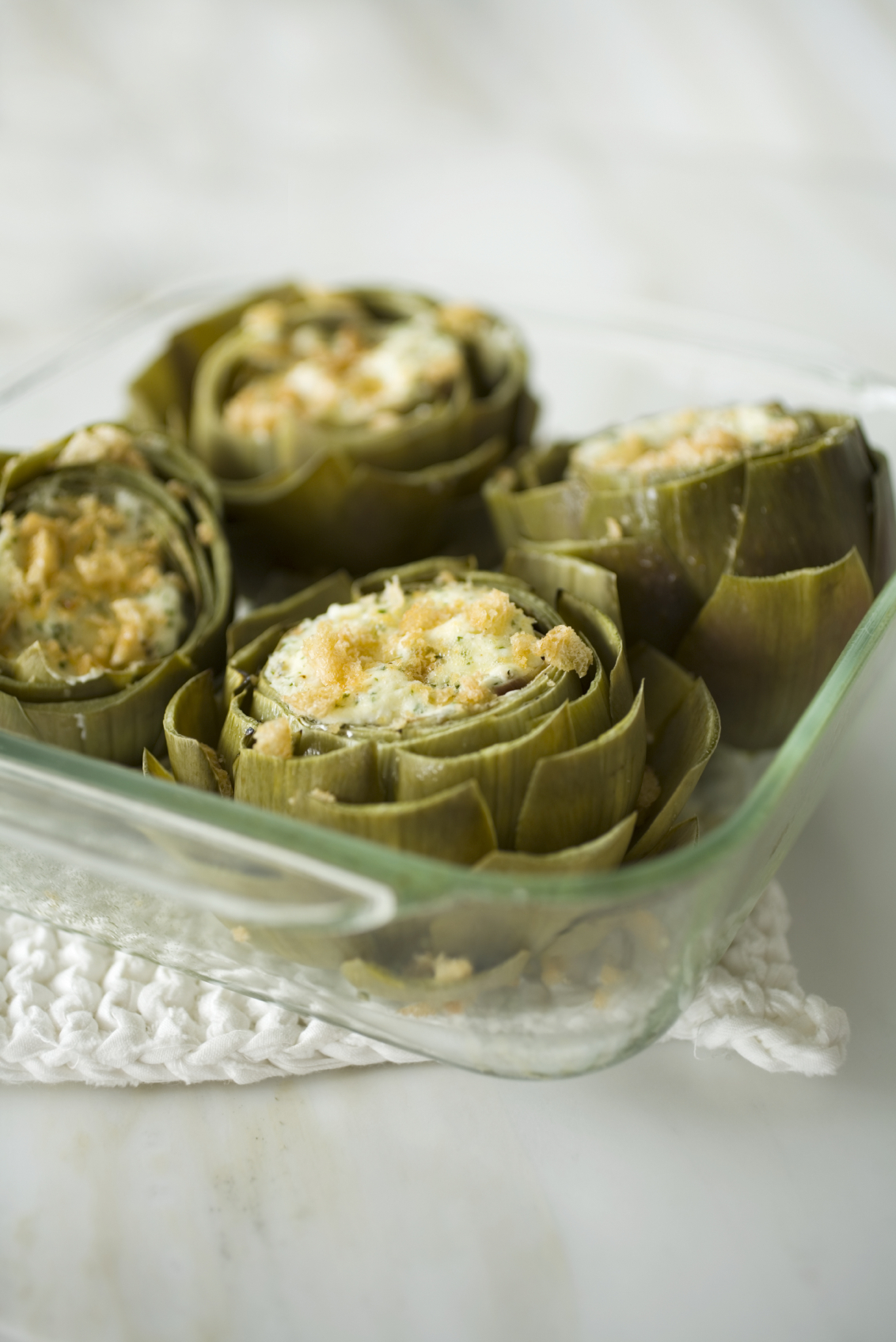 Receta: Alcachofas rellenas de queso | Recetas DIA