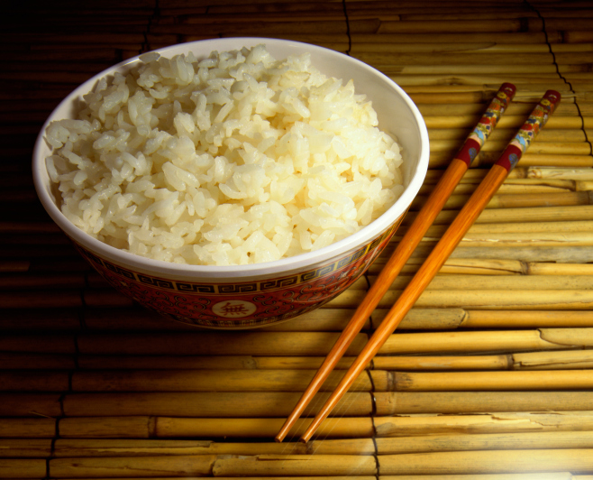 Arroz blanco estilo Chino