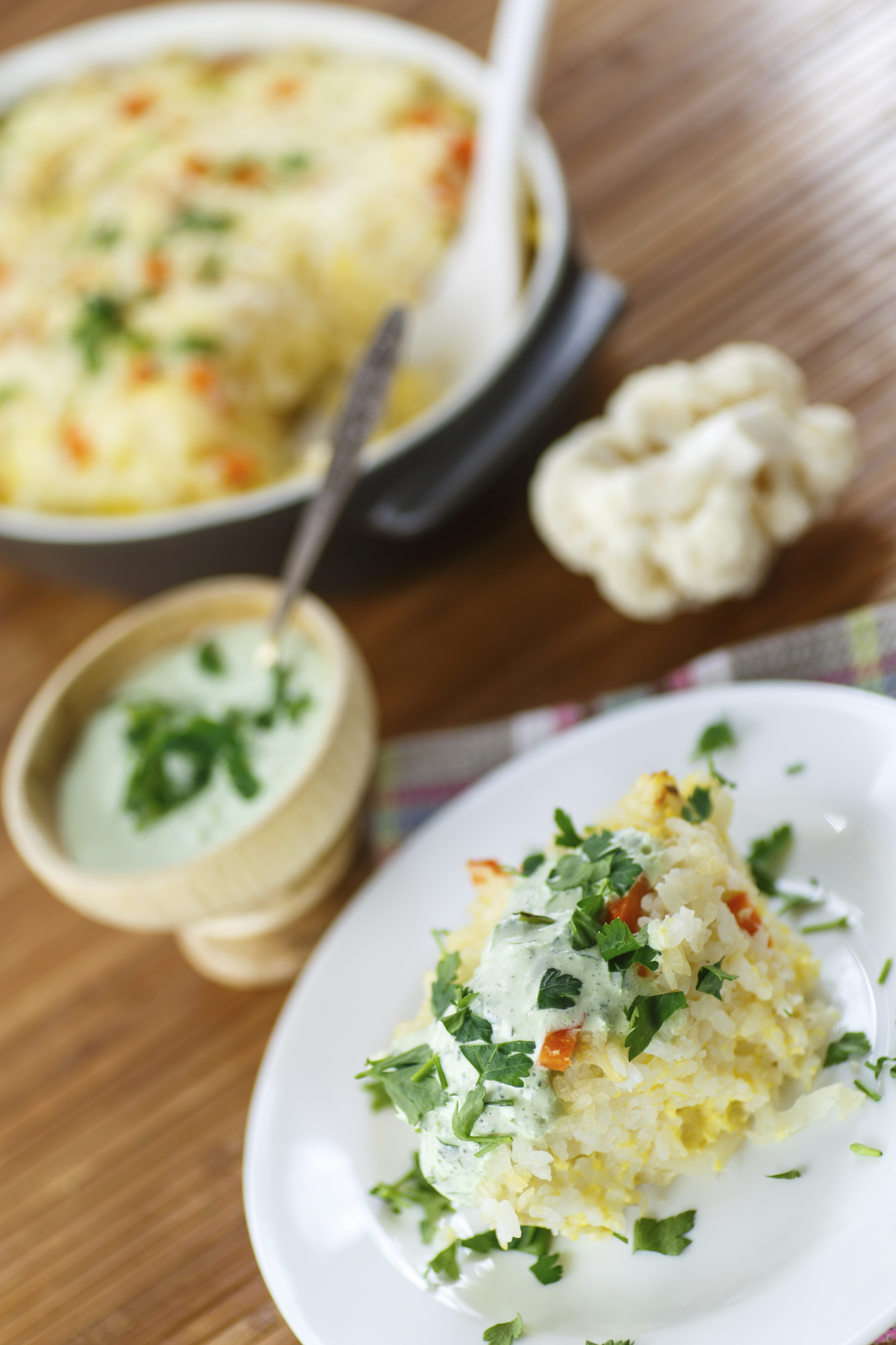 Arroz blanco con maíz