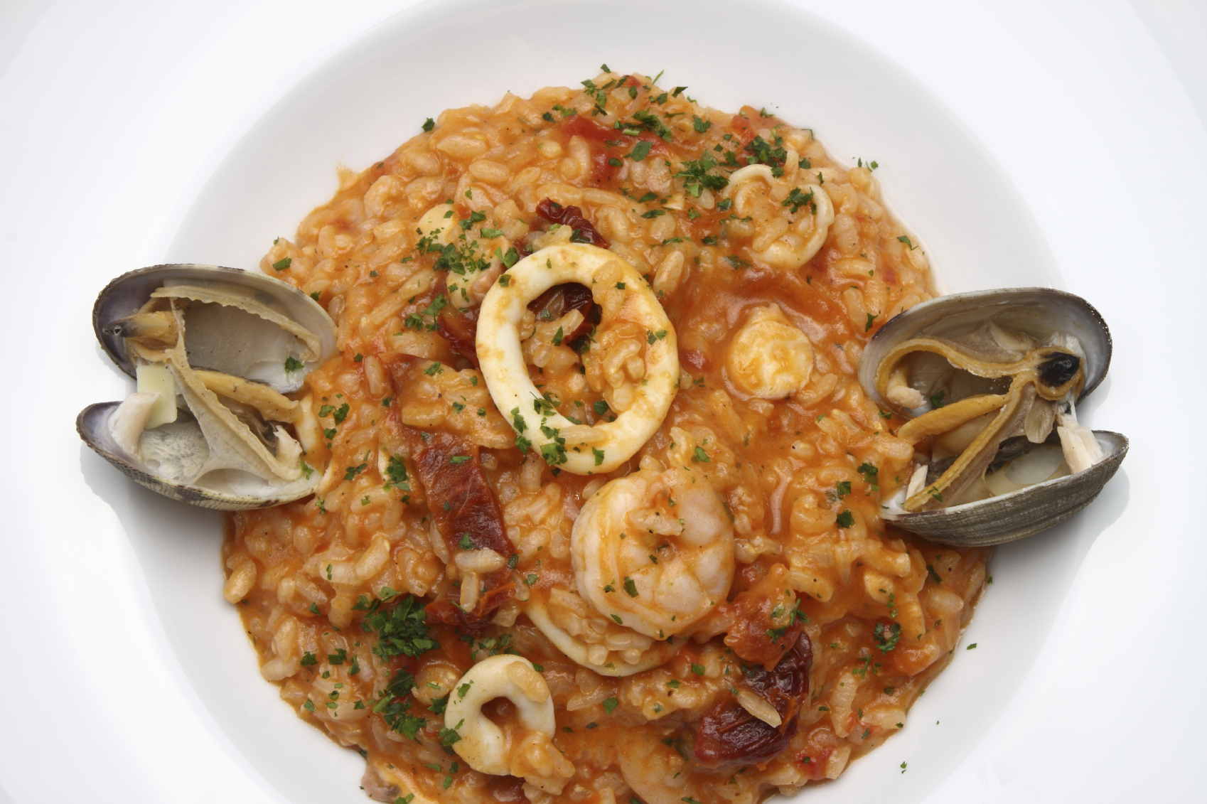 Arroz caldoso a la marinera