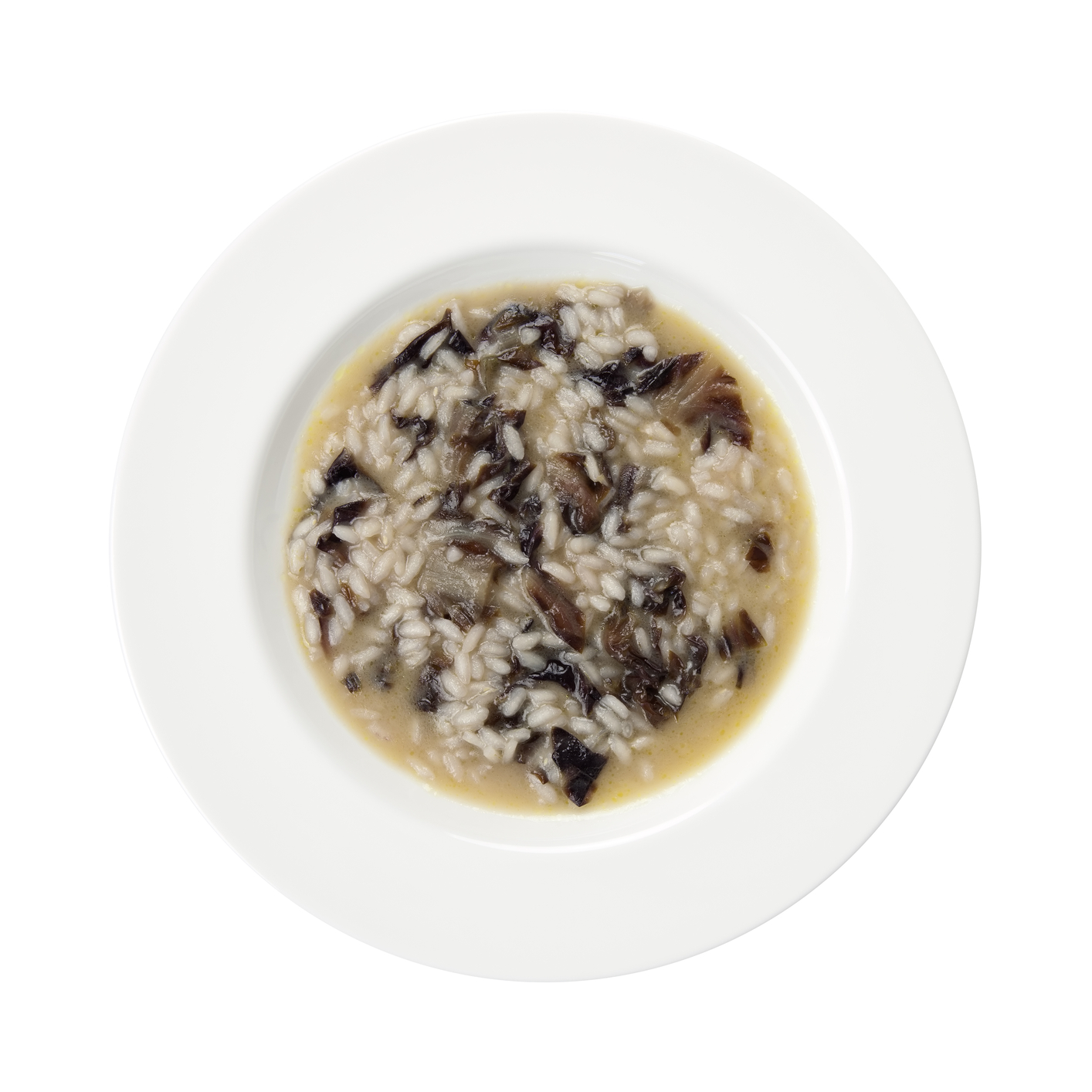 Arroz caldoso con acelgas