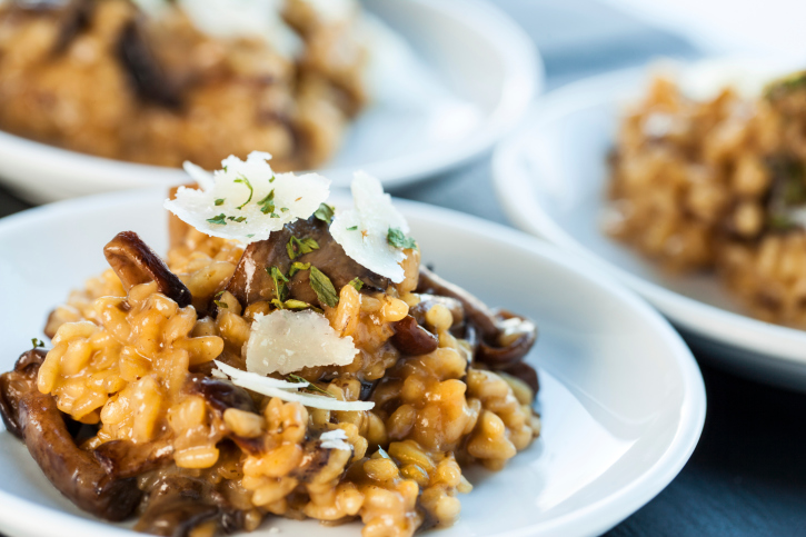 Arroz Con Portobello