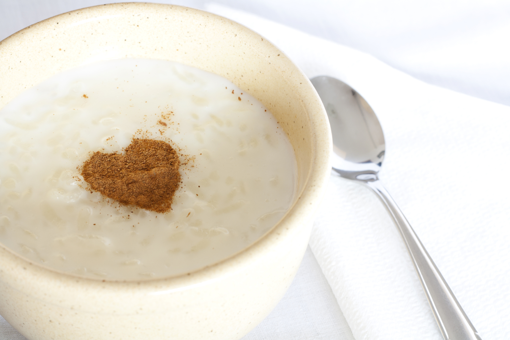 Arroz con leche cremoso