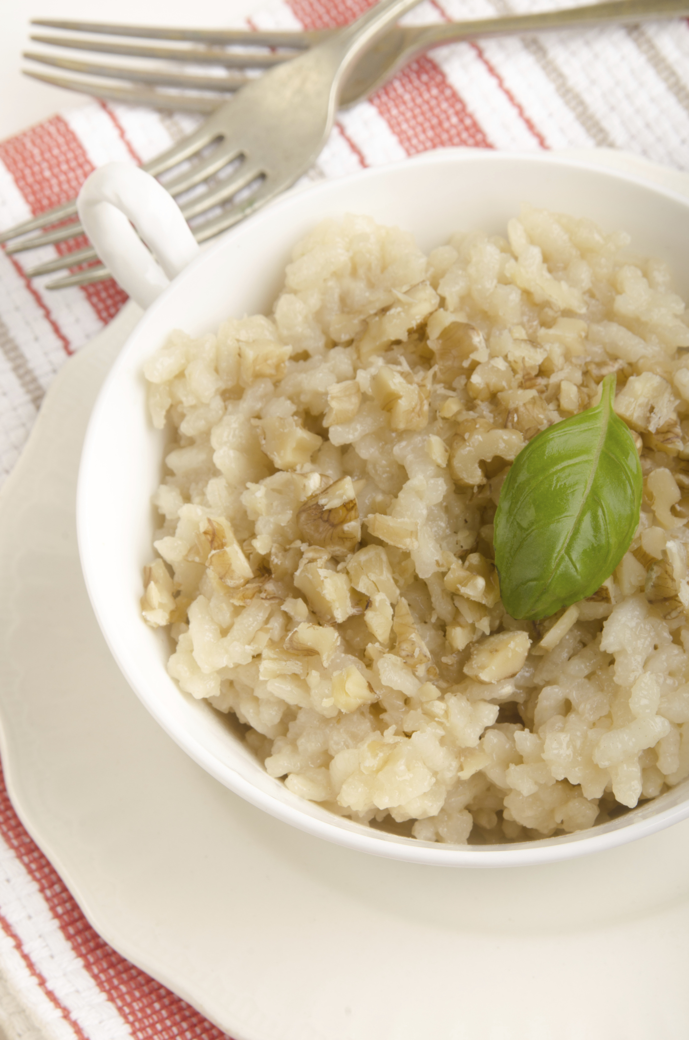 Arroz con miel y nueces