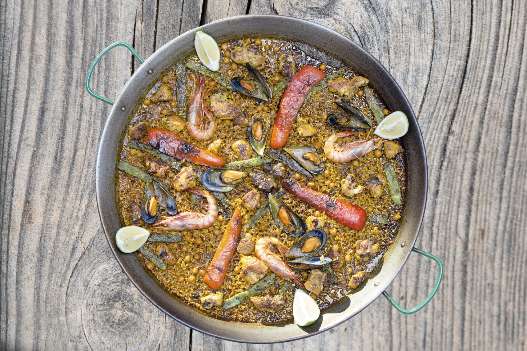 Arroz de pollo y verduras