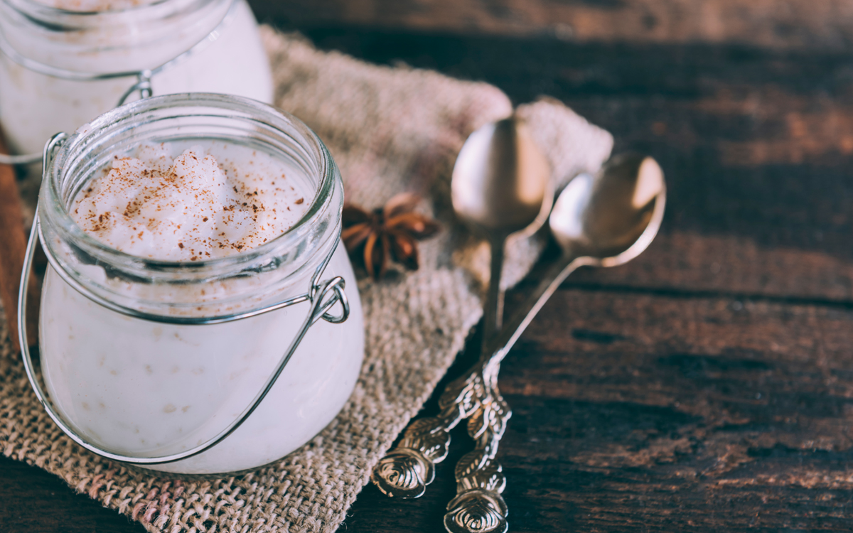 Arroz con leche de almendras