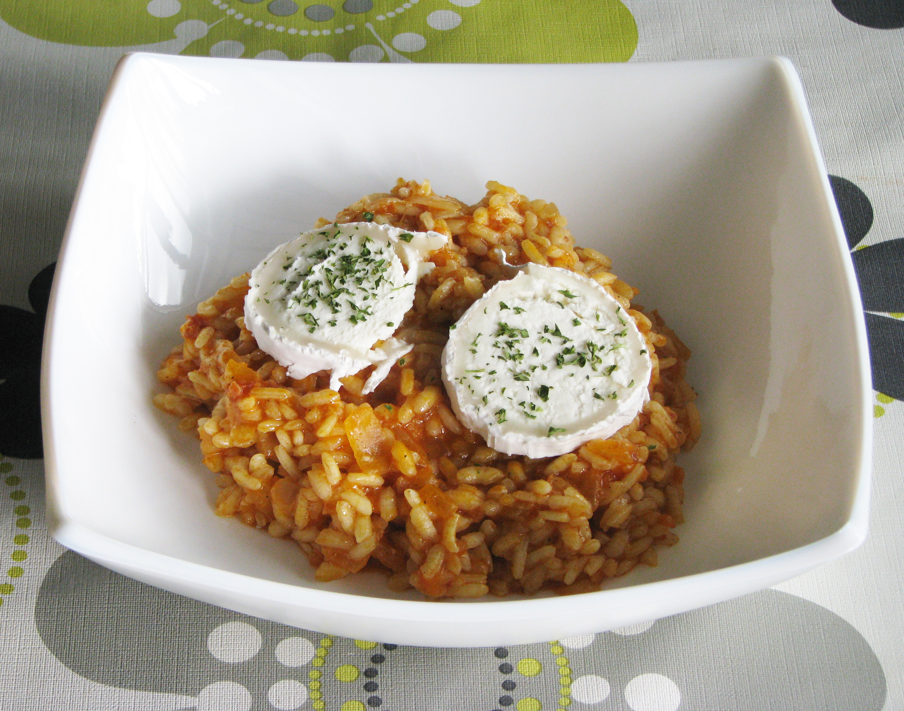 Arroz con sobrasada