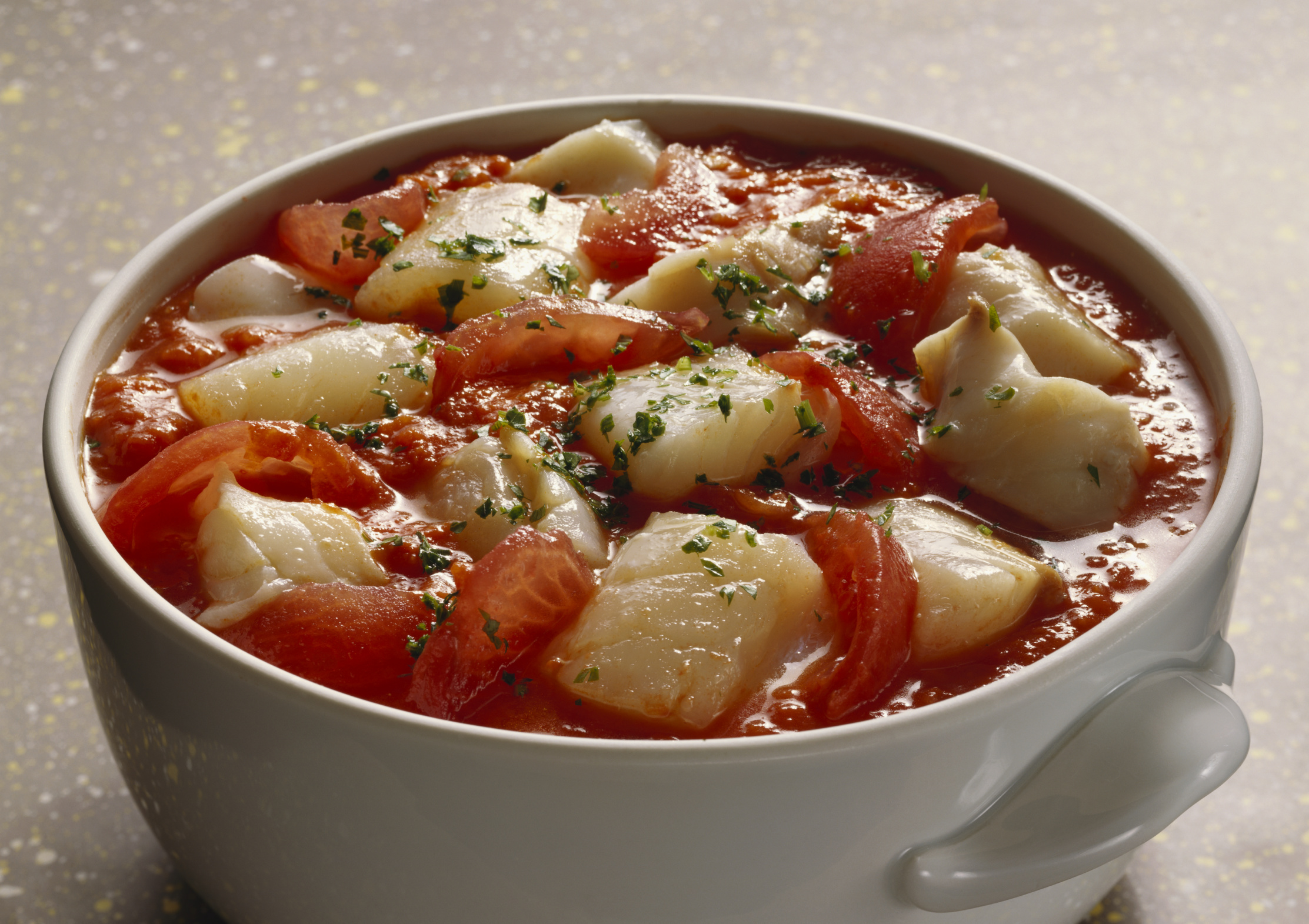 Bacalao fresco a la vizcaina