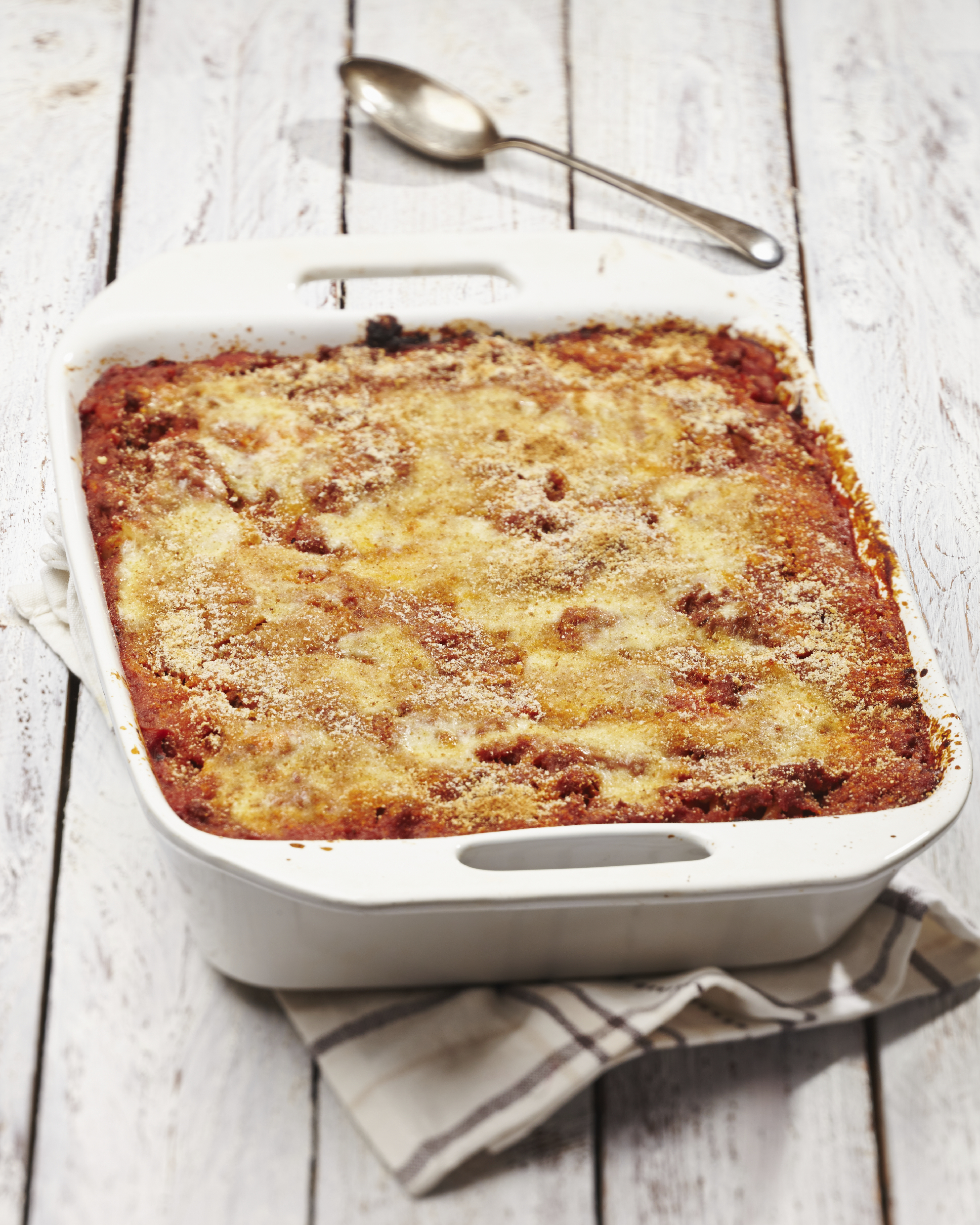 Bacalao con tomate gratinado