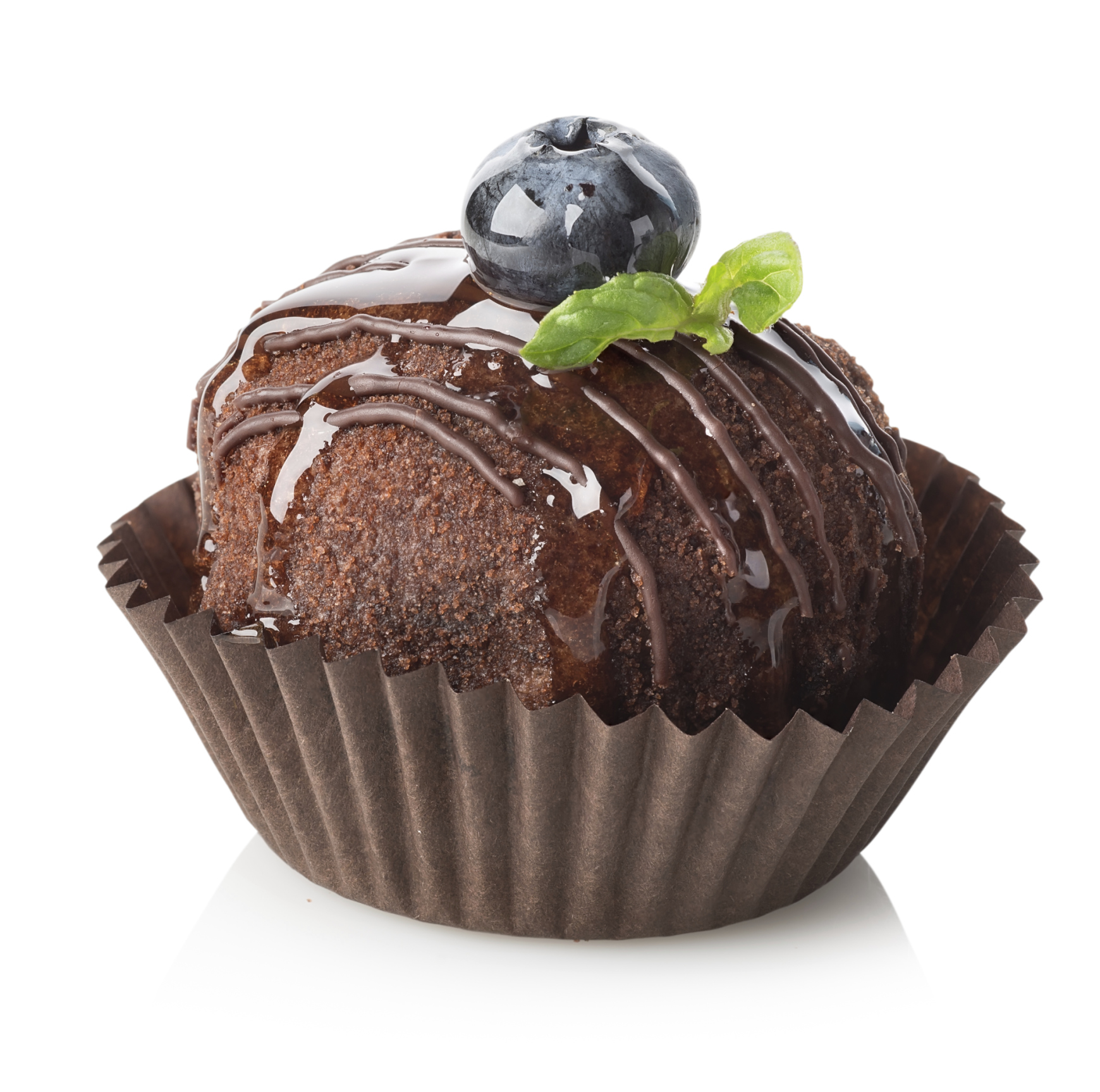 Bizcochitos de cacao con arándanos