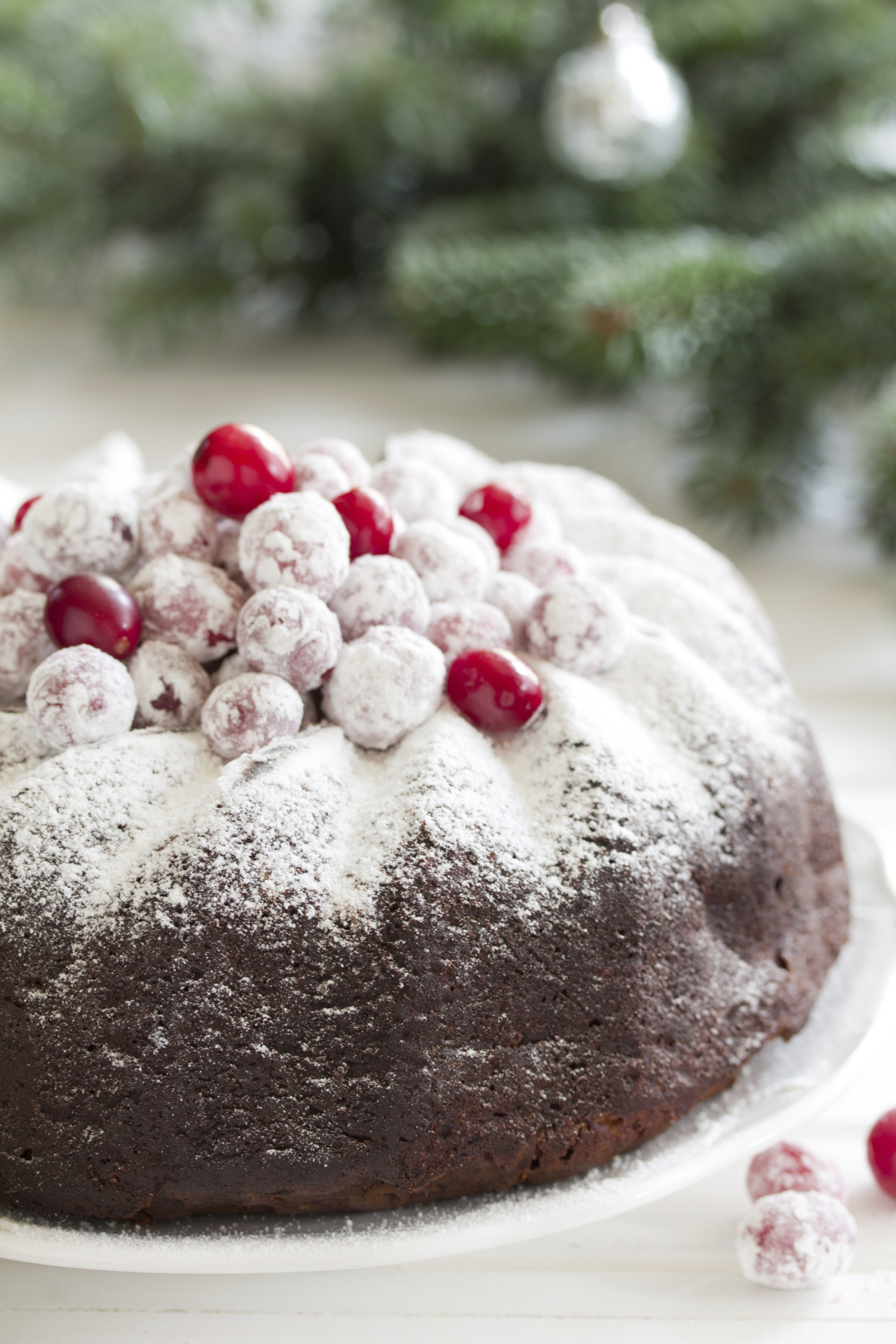 Bizcocho de chocolate con nueces