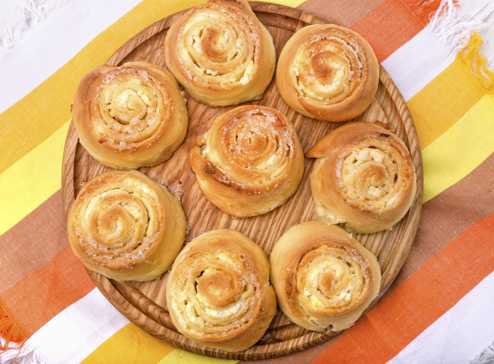 Brioches rellenos de queso