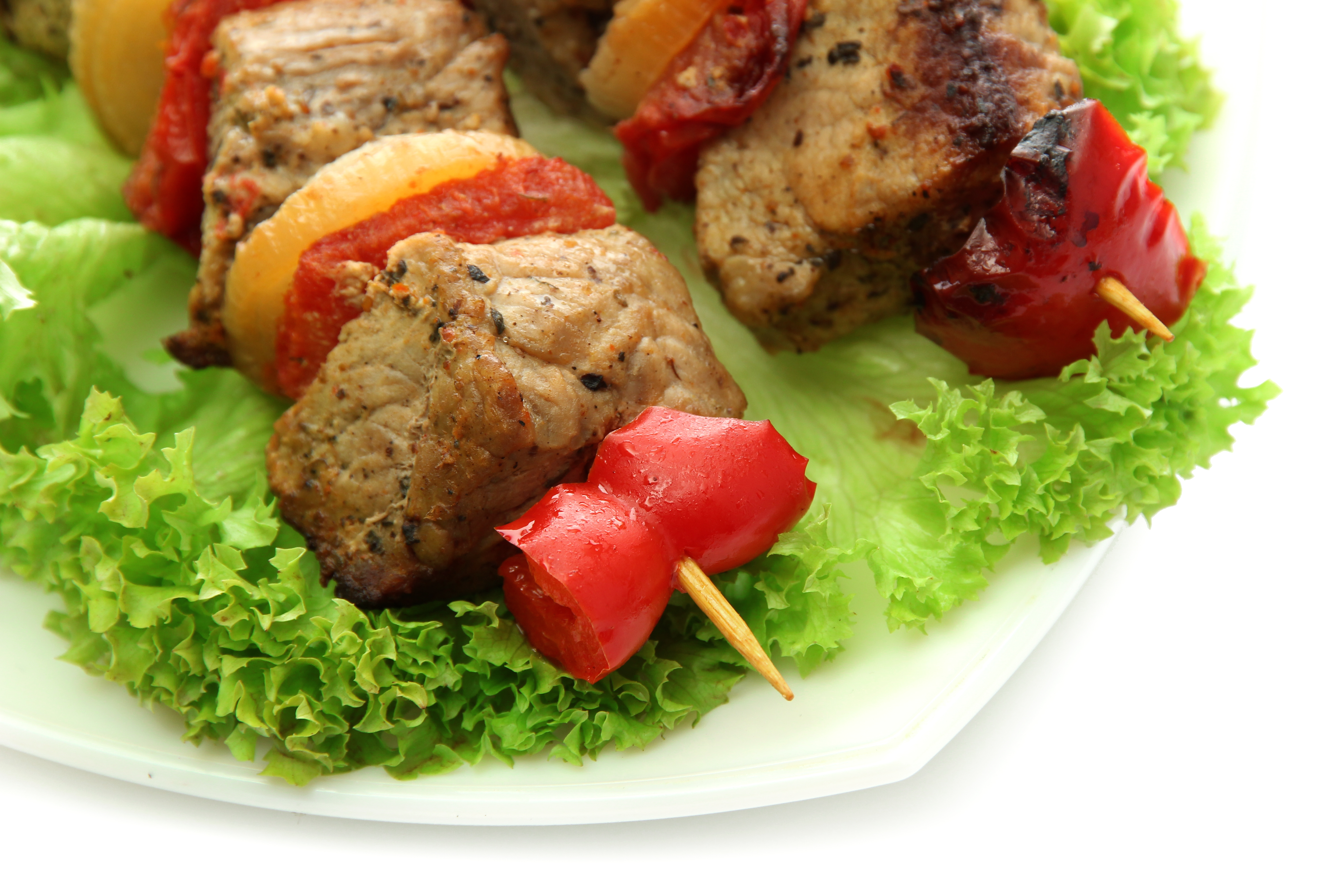 Brochetas de carne