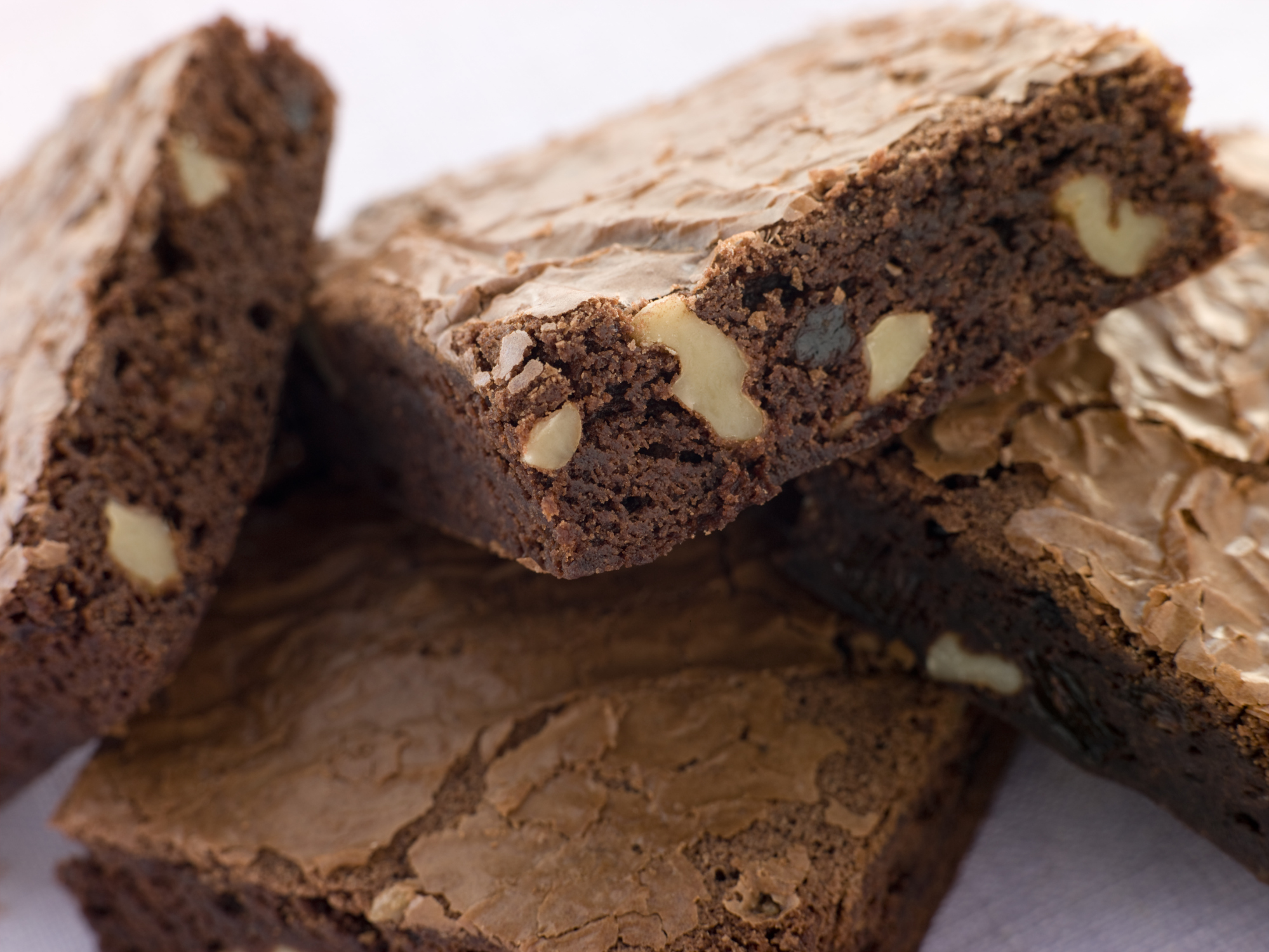 Brownie de chocolate con nueces