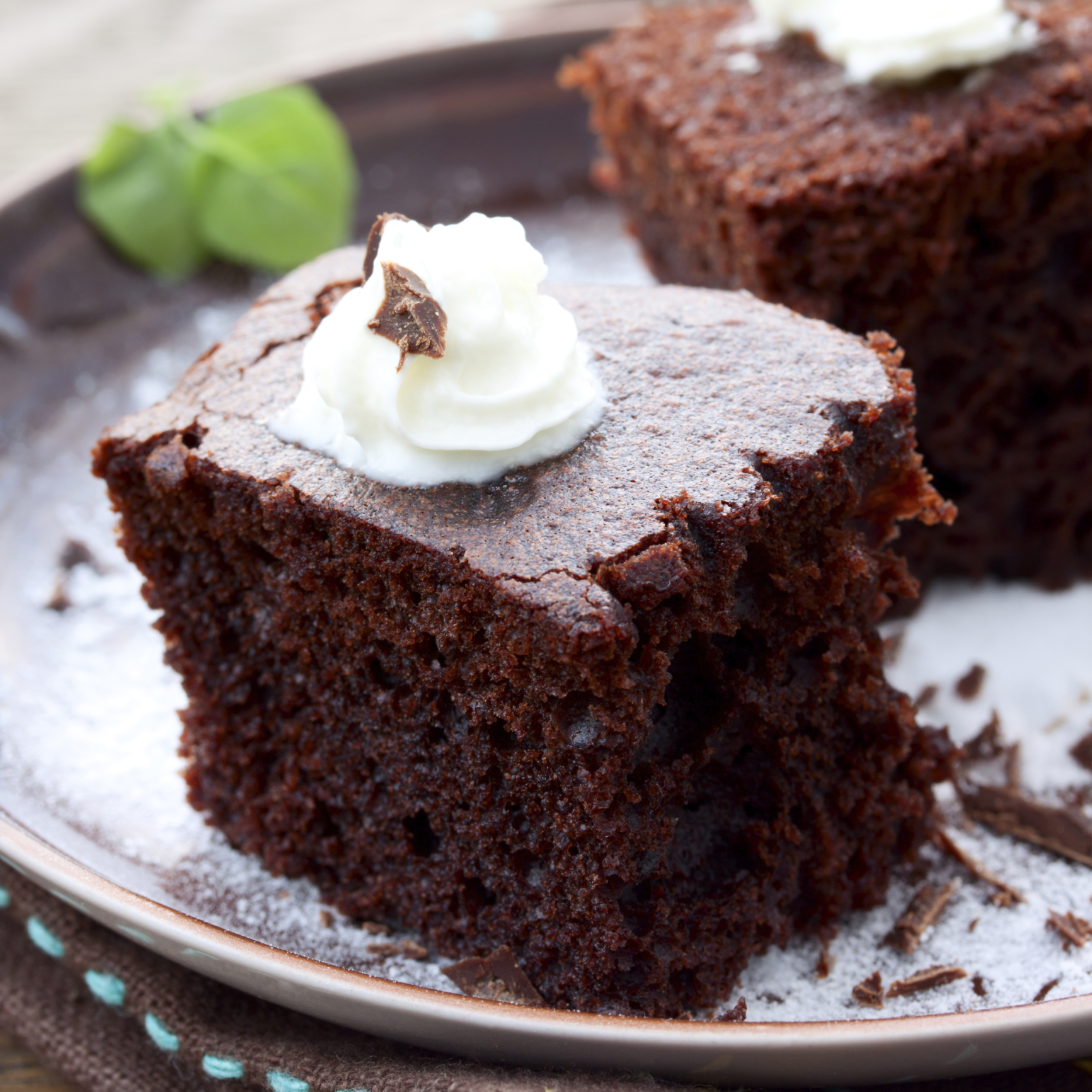 Budín de chocolate fácil