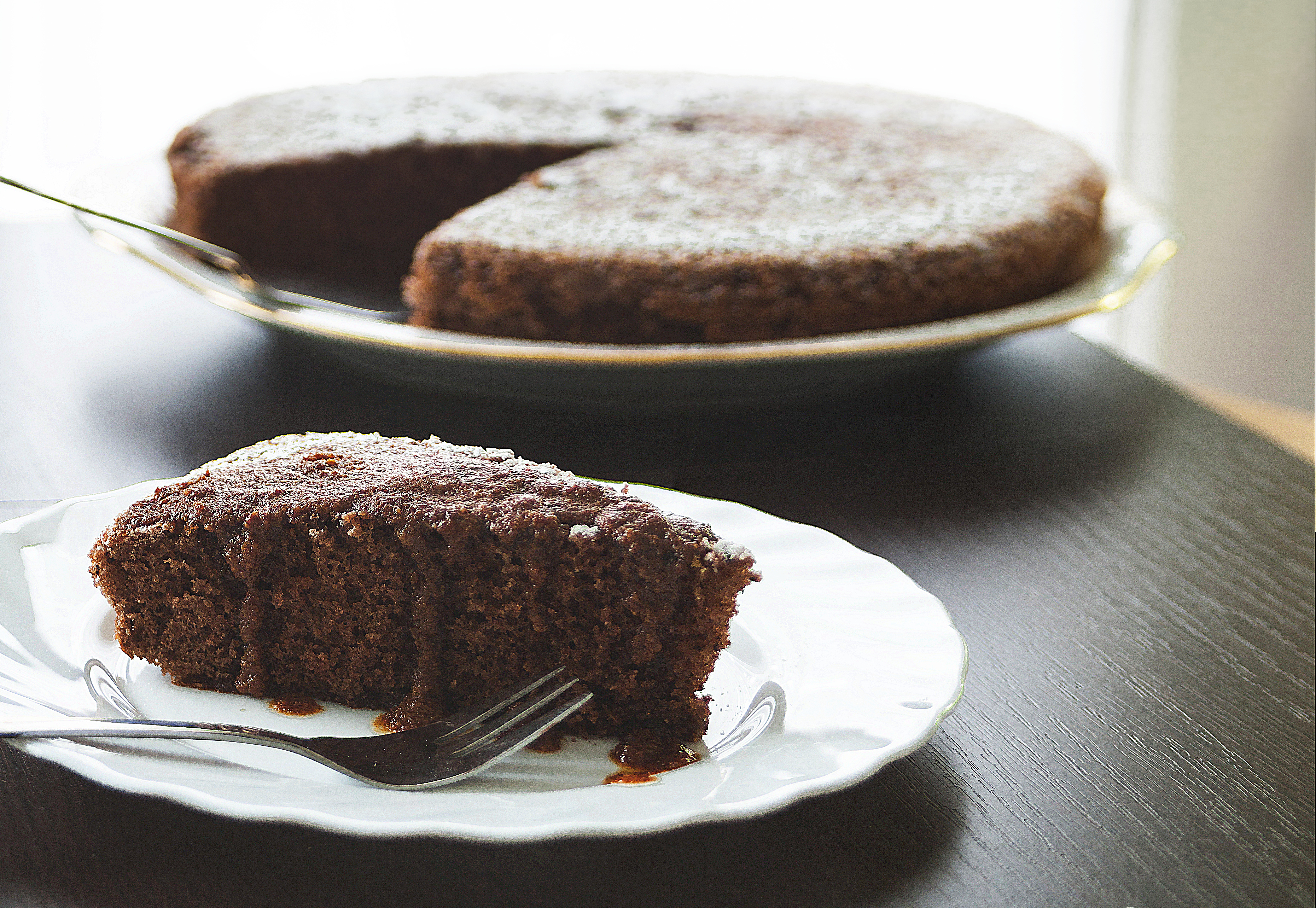 Mi budín de chocolate fácil